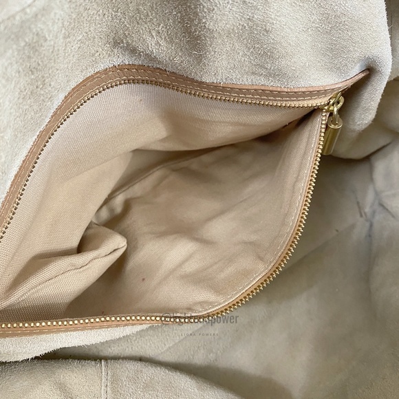 Donna Karen Collection Leather Bag - Cream Vintage - Picture 10 of 14